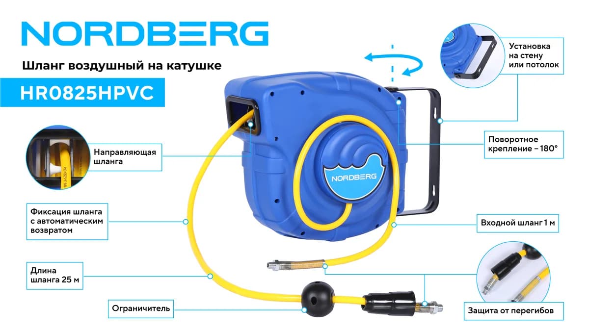 Шланги пневматические HR0825HPVC