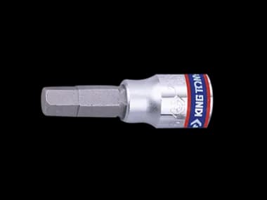 Насадка (бита) торцевая HEX 1/4” L=37мм 6 мм