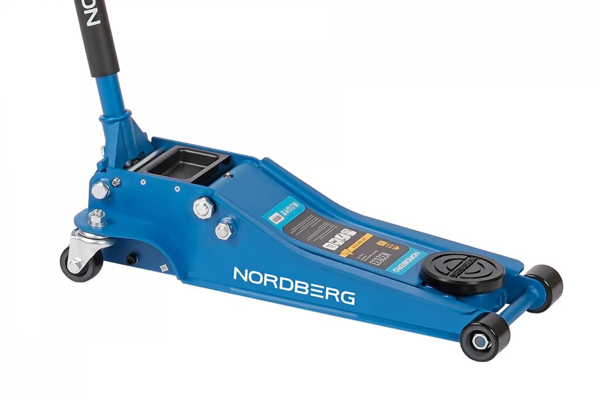 N32033 NORDBERG Домкрат подкатной, г/п 3 тонны, H=80 — 500 мм