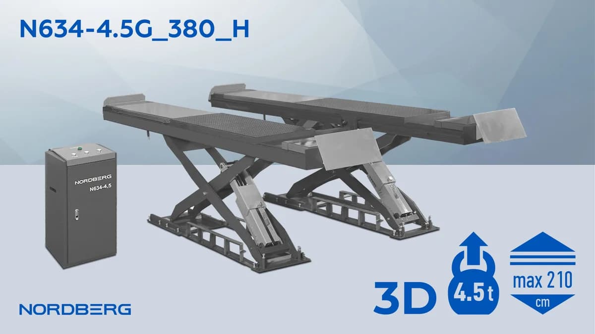 Подъёмники ножничные N634-4.5G_380_H