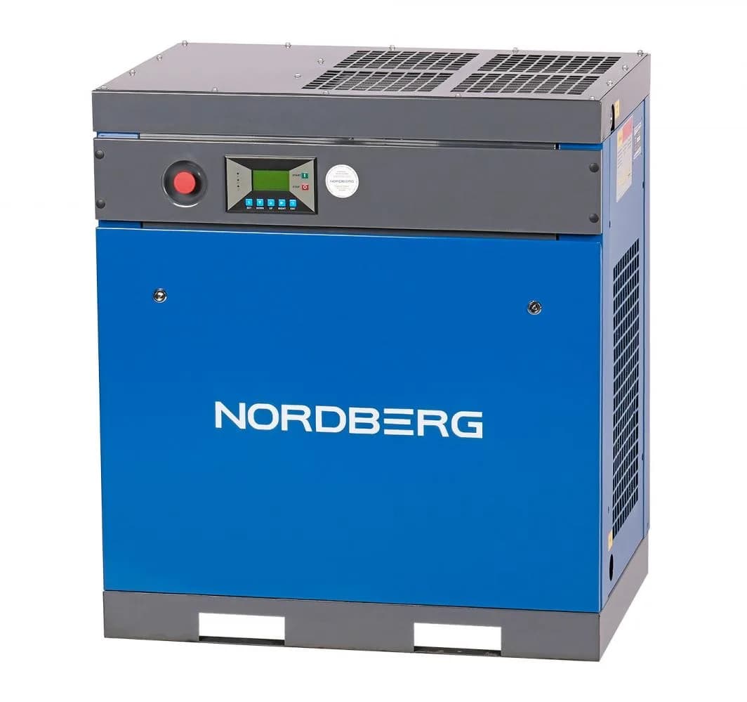 NCB20 Nordberg Компрессор винтовой, 15 кВт, 2150 л/мин, 10 бар, IP23, без ресивера
