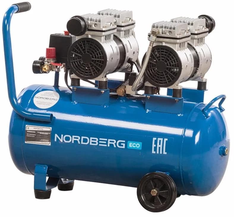 NCEO50/210 NORDBERG ECO Компрессор поршневой безмасляный, объем 50 л
