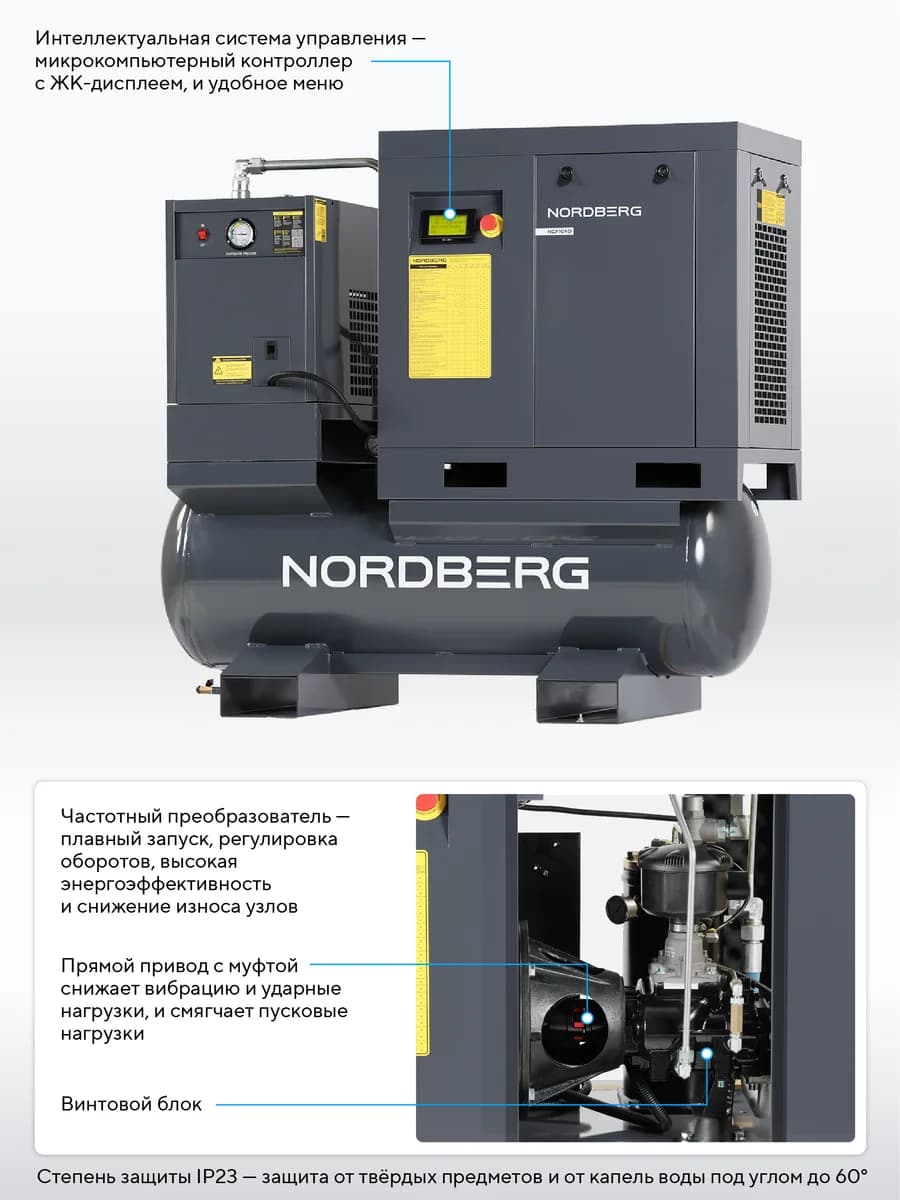 Компрессоры винтовые NCF10RD