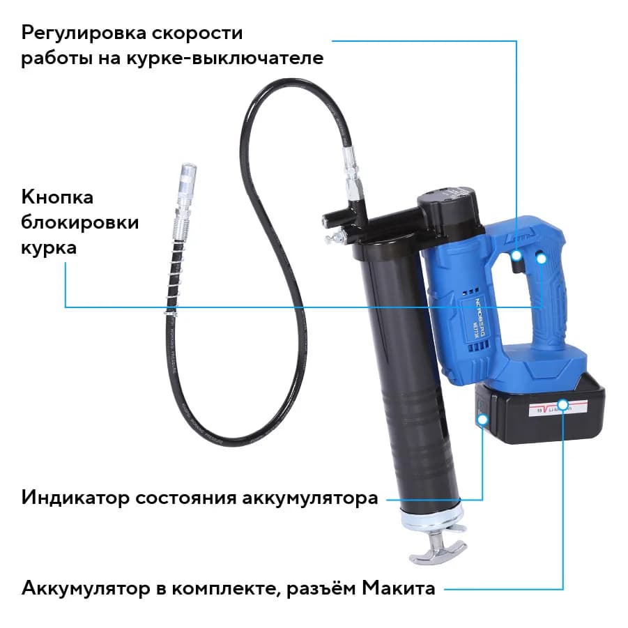 Шприцы для смазки и масла NE773K