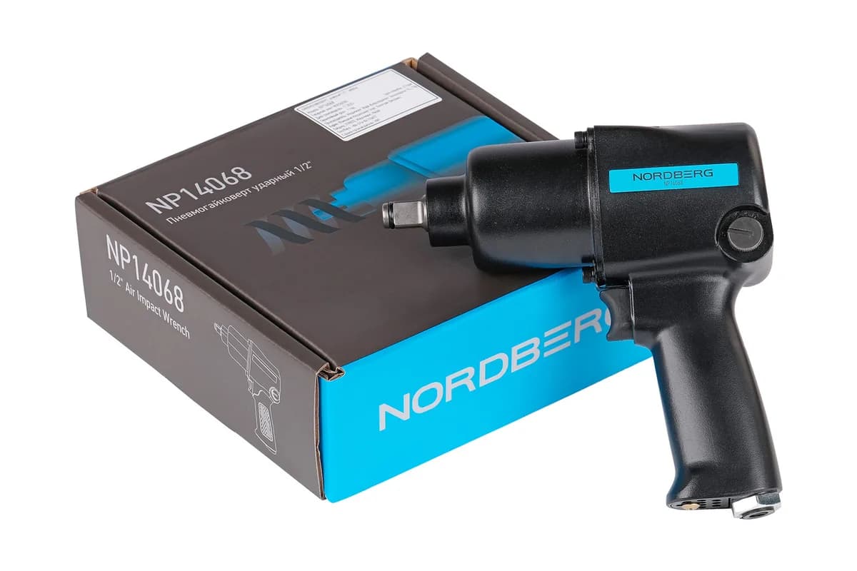 Пневмогайковерт ударный 1/2", 680 Нм NP14068