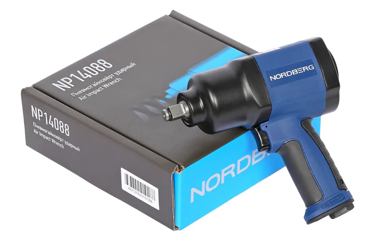 Пневмогайковерт ударный 1/2", 850 Нм NP14088