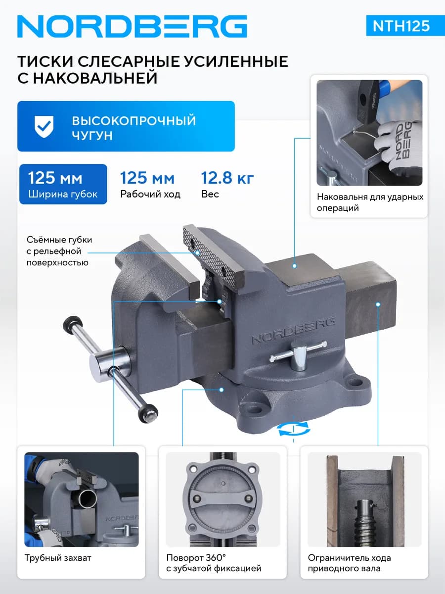 Держатели NTH125