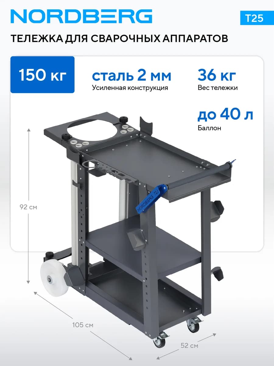 Тележки инструментальные T25
