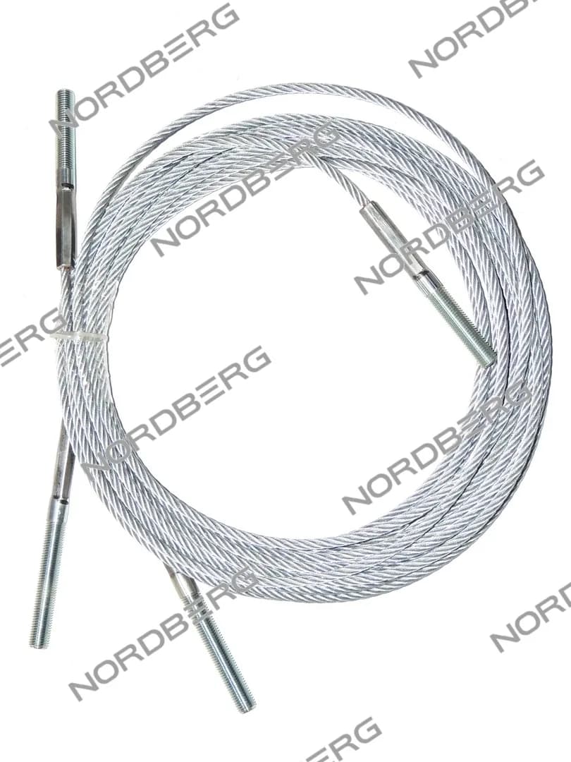 Трос 3600 мм для NORDBERG N4120H-4T (2 шт/комплект) NEW X006701