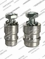 Переходник фиксации шлангов 1/4" port taps (комплект 2 шт.) NORDBERG  000010506