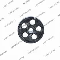 Колесо (№15,16) неповоротное в сборе для N30057 N30057#F-Wheel