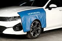 Накидка на крыло 110х65 с магнитом и подкладкой, с лого  NORDBERG NN1