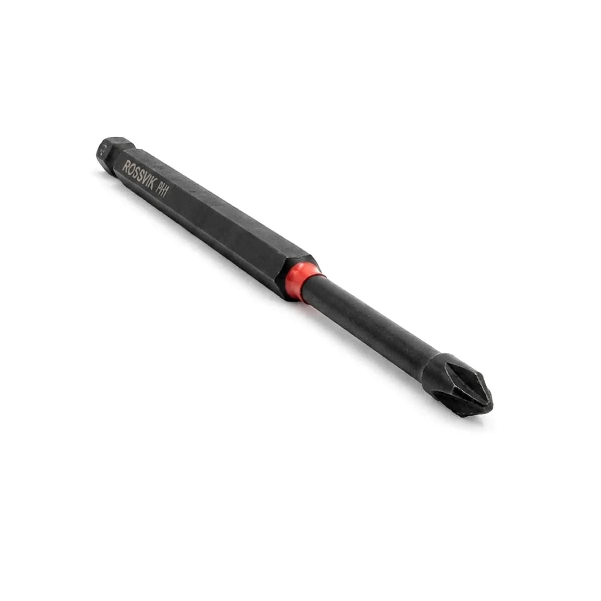 Бита ударная крестовая ROSSVIK 63150PH1-IB, PH1, 150 мм, 1/4", сплав S2 (10шт в коробке)