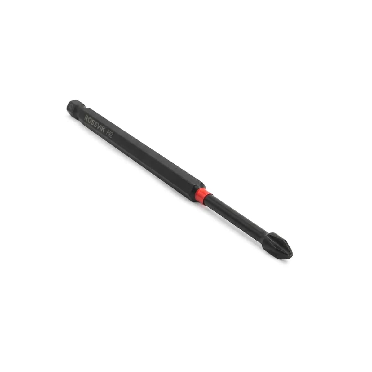 Бита ударная крестовая ROSSVIK 63150PH2-IB, PH2, 150 мм, 1/4", сплав S2 (10шт в коробке)