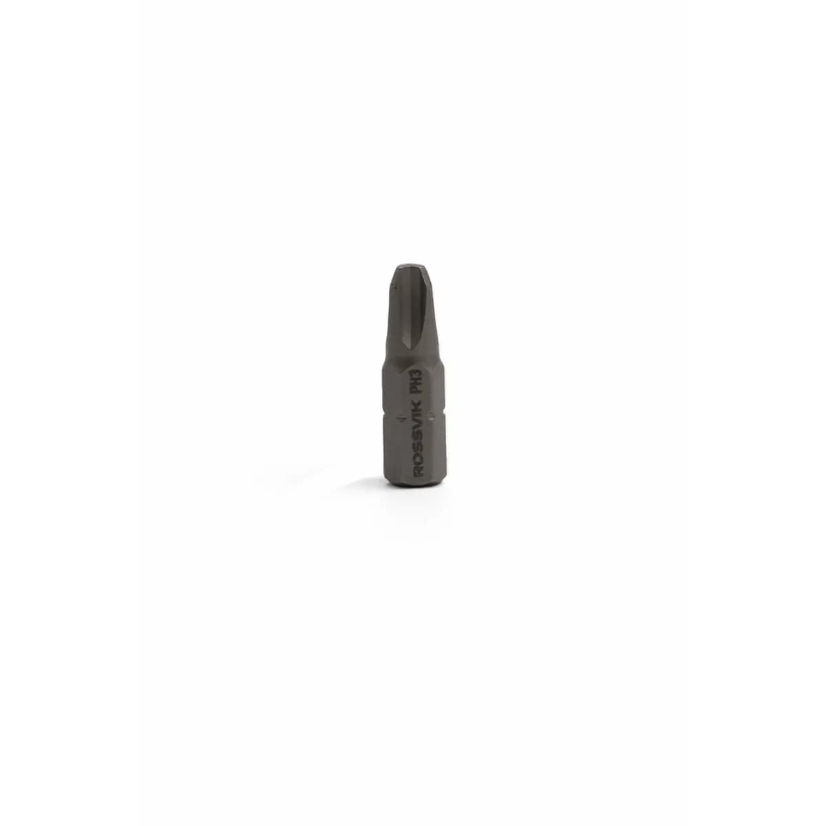 Бита крестовая ROSSVIK 6325PH3, PH3, 25 мм, 1/4", сплав S2 (20шт в коробке)