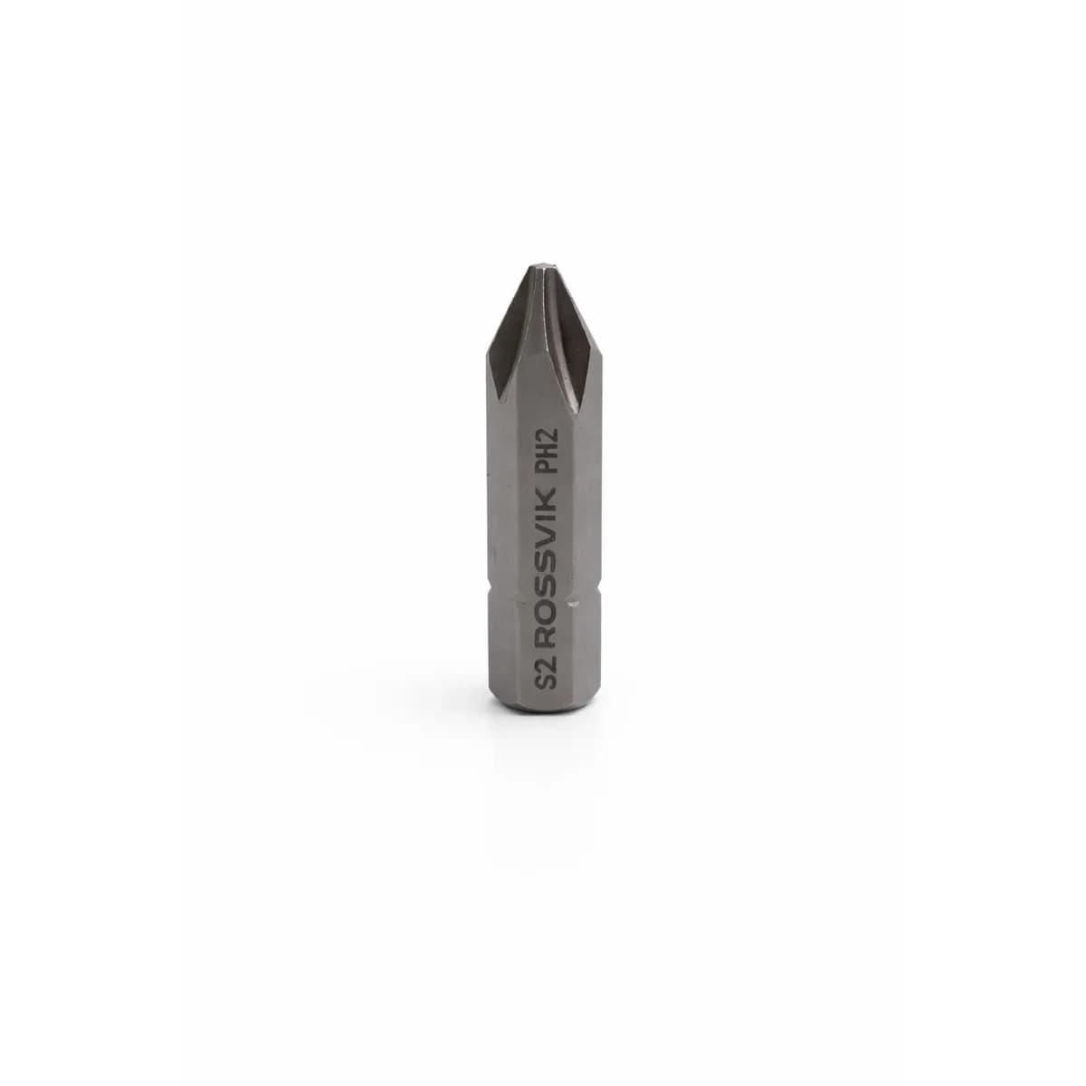 Бита крестовая ROSSVIK 8036PH2, PH2, 36 мм, 5/16", сплав S2 (20шт в коробке)
