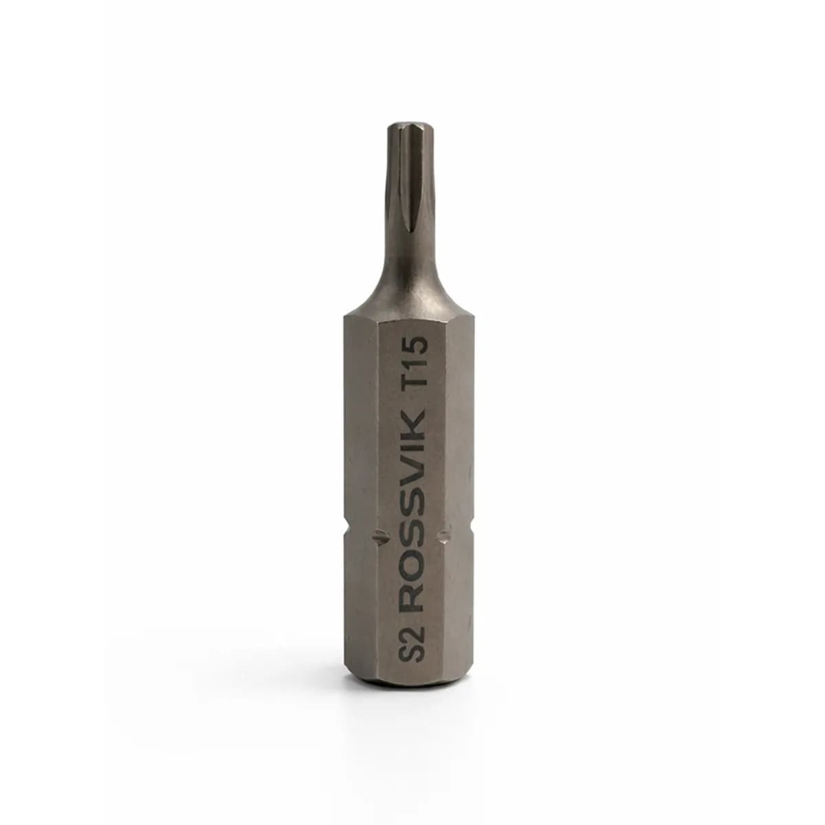 Бита TORX ROSSVIK 8036T15, T15, 36 мм, 5/16", сплав S2 (20шт в коробке)