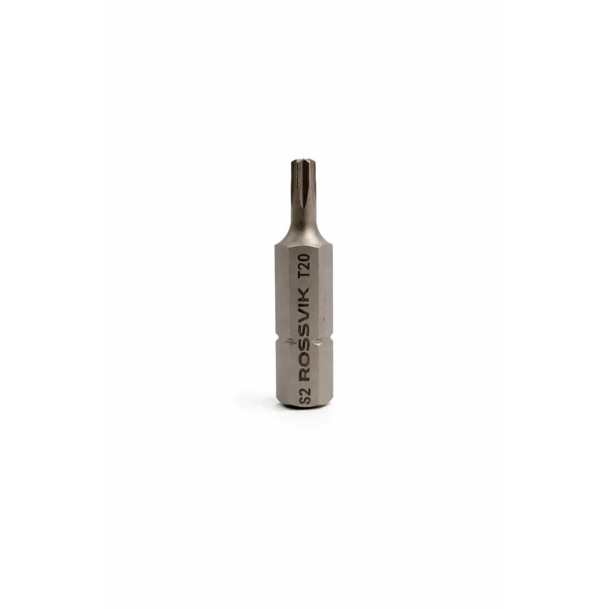Бита TORX ROSSVIK 8036T20, T20, 36 мм, 5/16", сплав S2 (20шт в коробке)