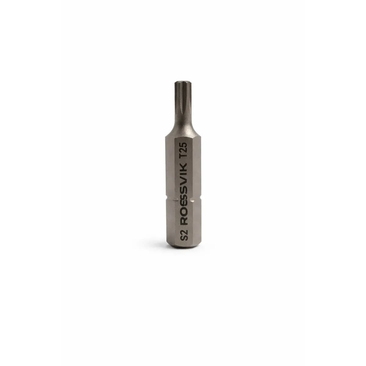 Бита TORX ROSSVIK 8036T25, T25, 36 мм, 5/16", сплав S2 (20шт в коробке)