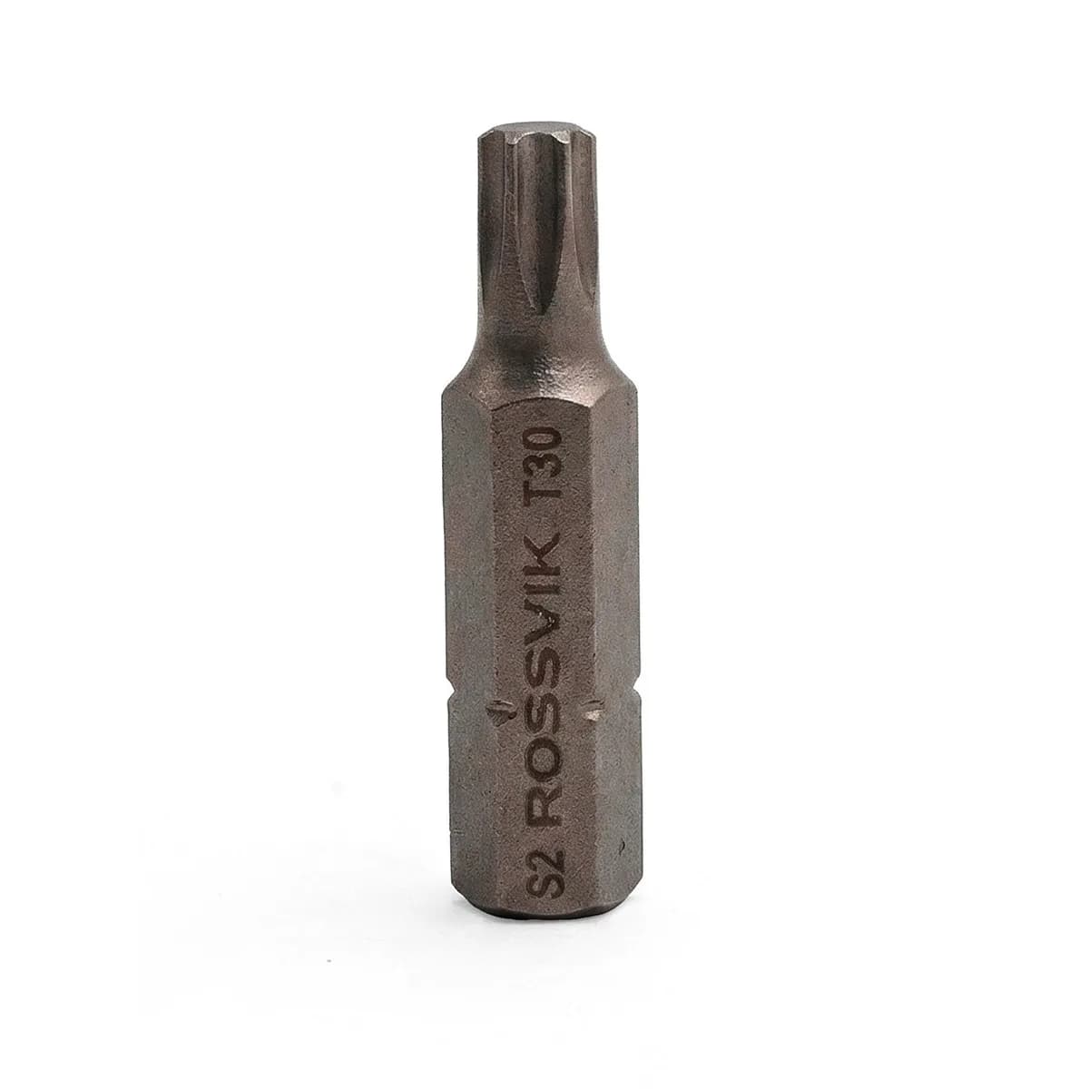 Бита TORX ROSSVIK 8036T30, T30, 36 мм, 5/16", сплав S2 (20шт в коробке)