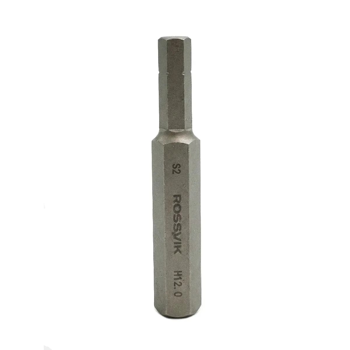 Бита HEX ROSSVIK 8080H120, H12.0, 80 мм, 5/16", сплав S2 (5шт в коробке)