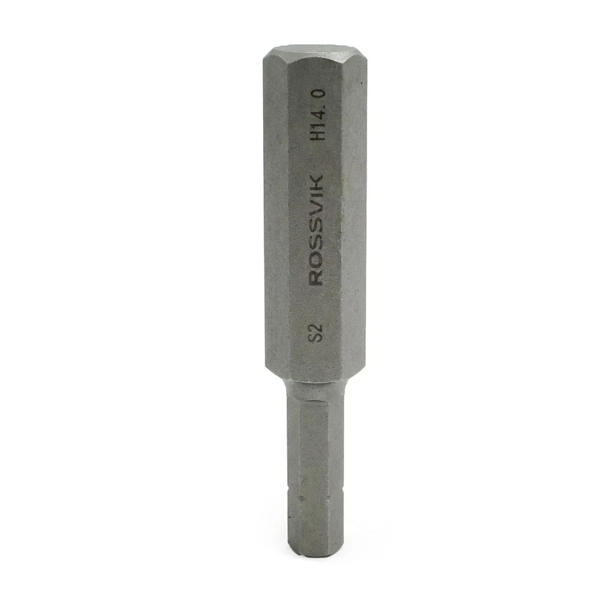 Бита HEX ROSSVIK 8080H140, H14.0, 80 мм, 5/16", сплав S2 (5шт в коробке)