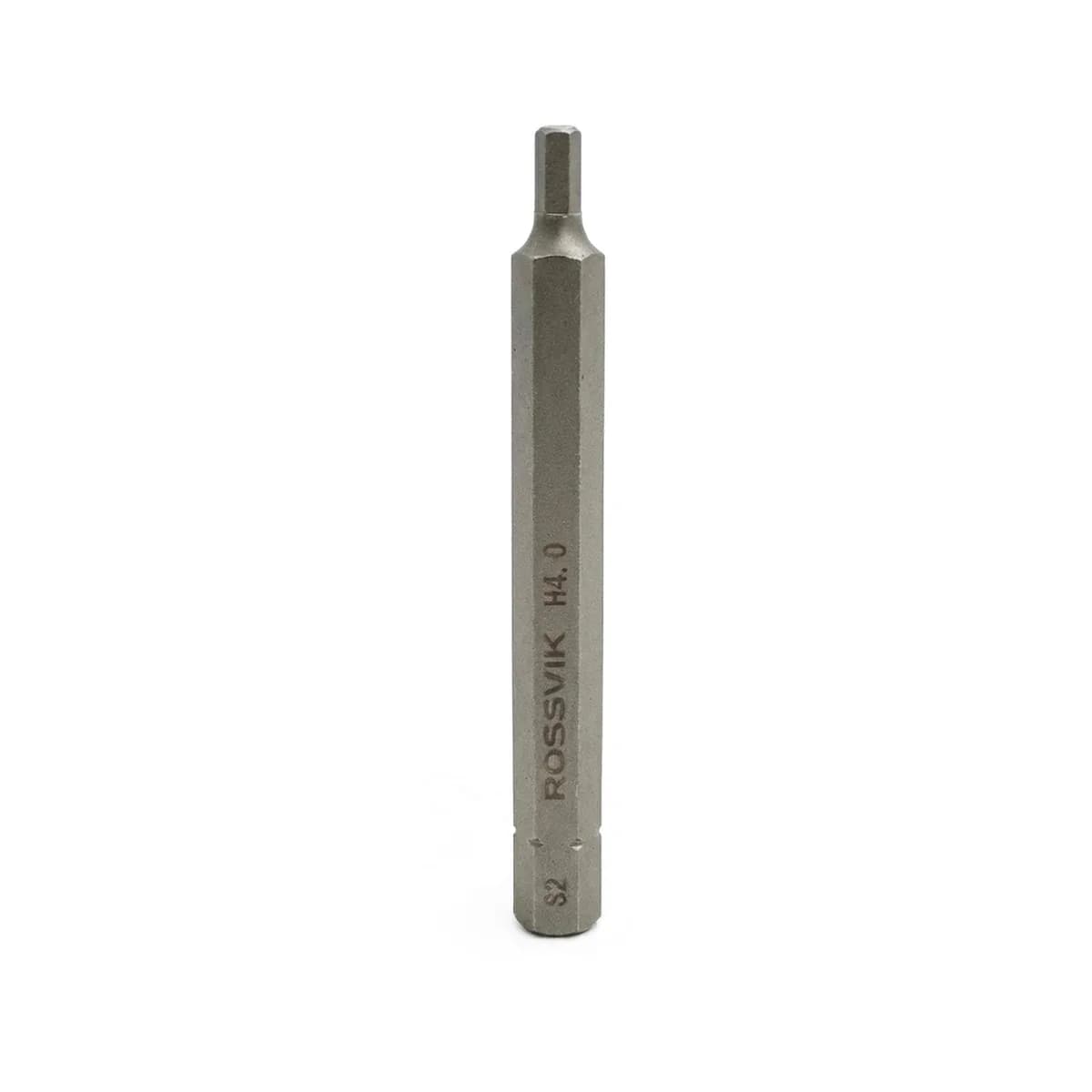 Бита HEX ROSSVIK 8080H40, H4.0, 80 мм, 5/16", сплав S2 (10шт в коробке)