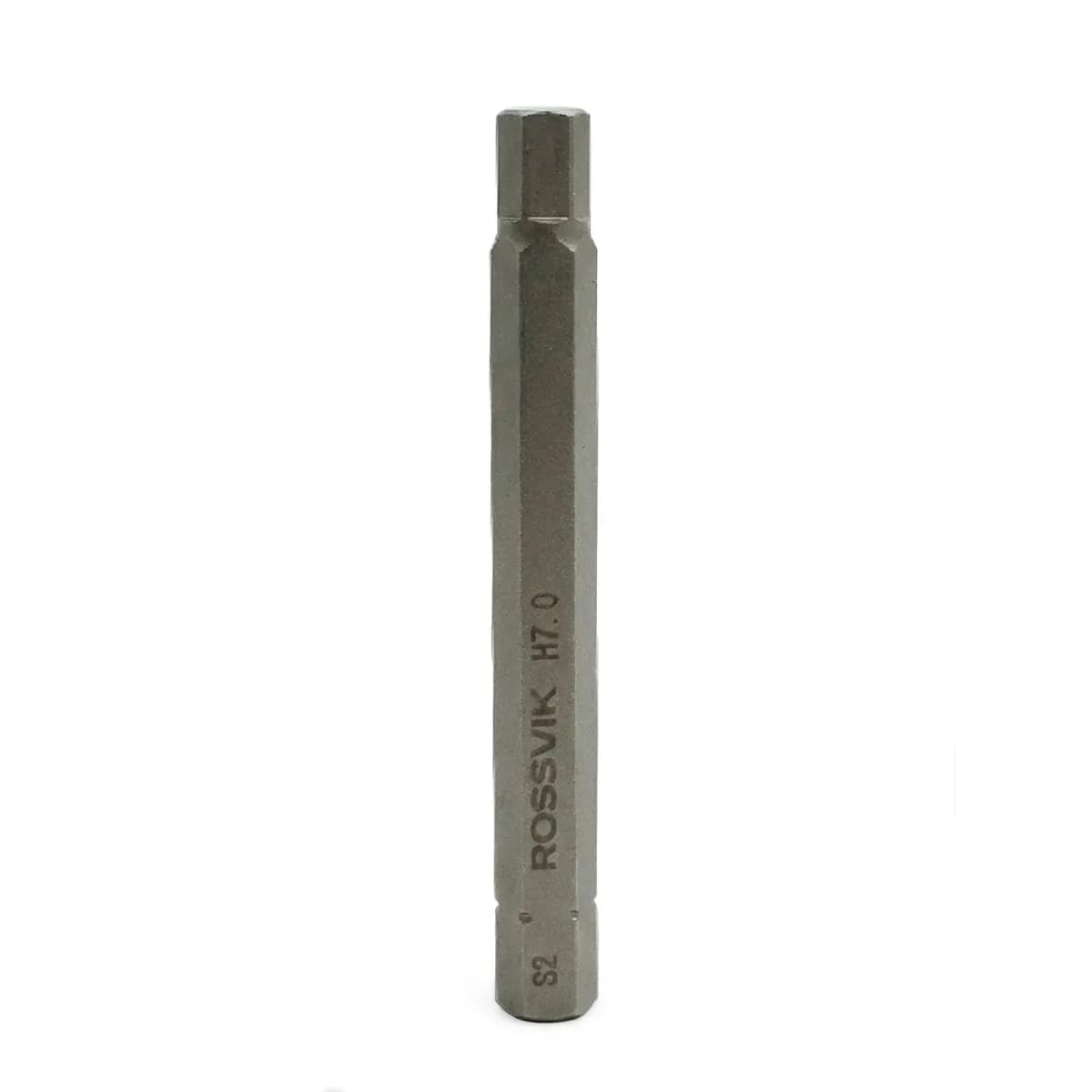 Бита HEX ROSSVIK 8080H70, H7.0, 80 мм, 5/16", сплав S2 (10шт в коробке)