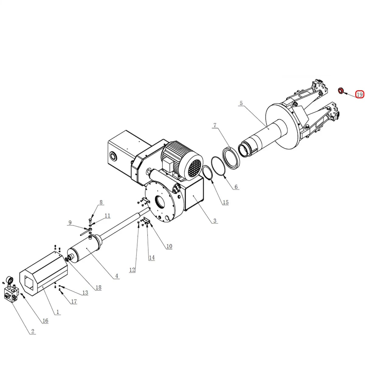 Гайка крепежная V-57, V-57A
