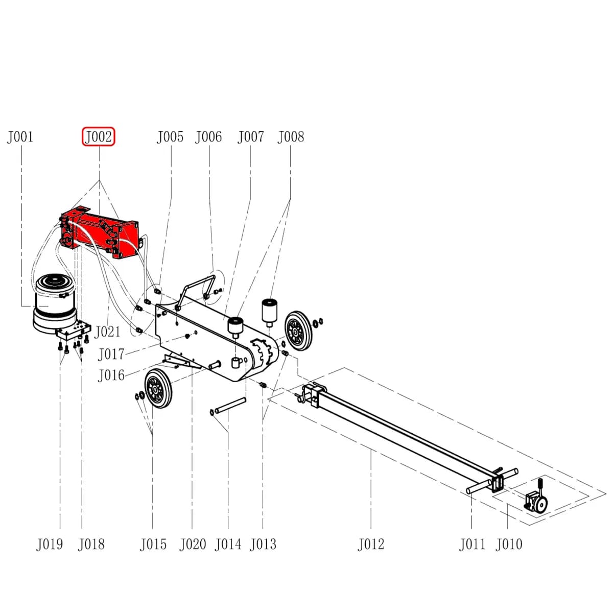 Пневмонасос в сборе (Pump Assy) S50-3J