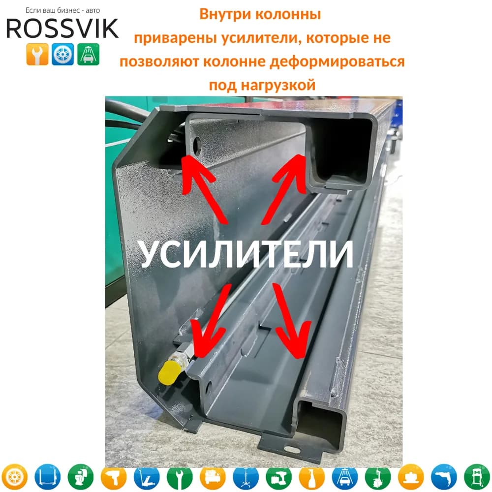 Подъёмники двухстоечные RproV2-4.0