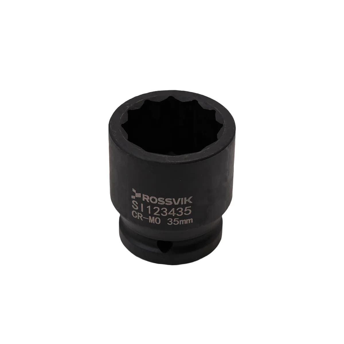SI123435 Головка торцевая ударная 12-гранная ROSSVIK 3/4", 35мм