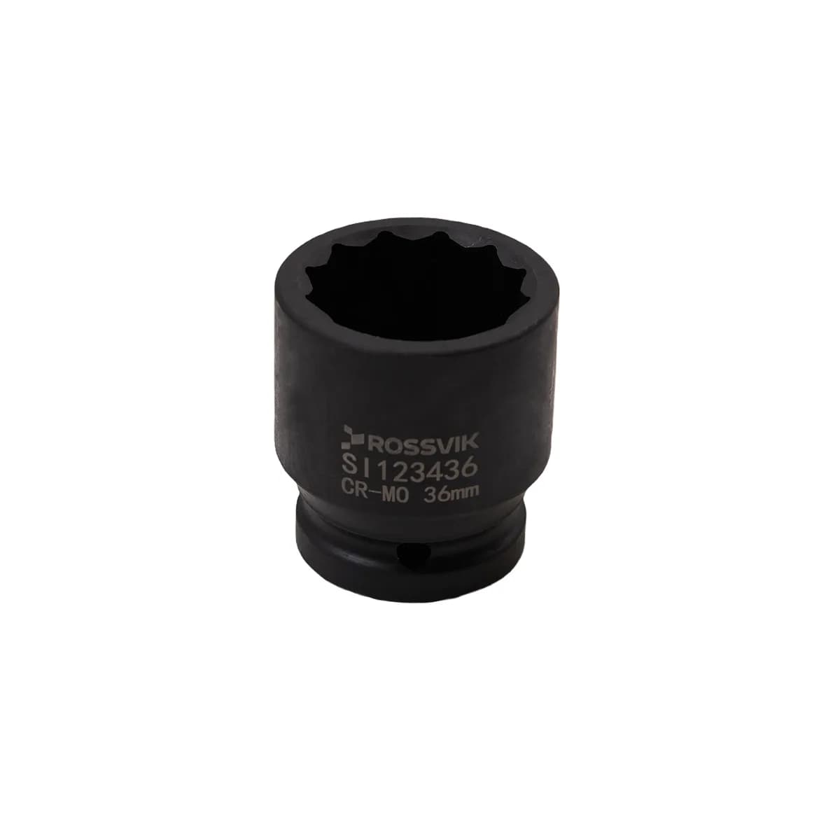 SI123436 Головка торцевая ударная 12-гранная ROSSVIK 3/4", 36мм
