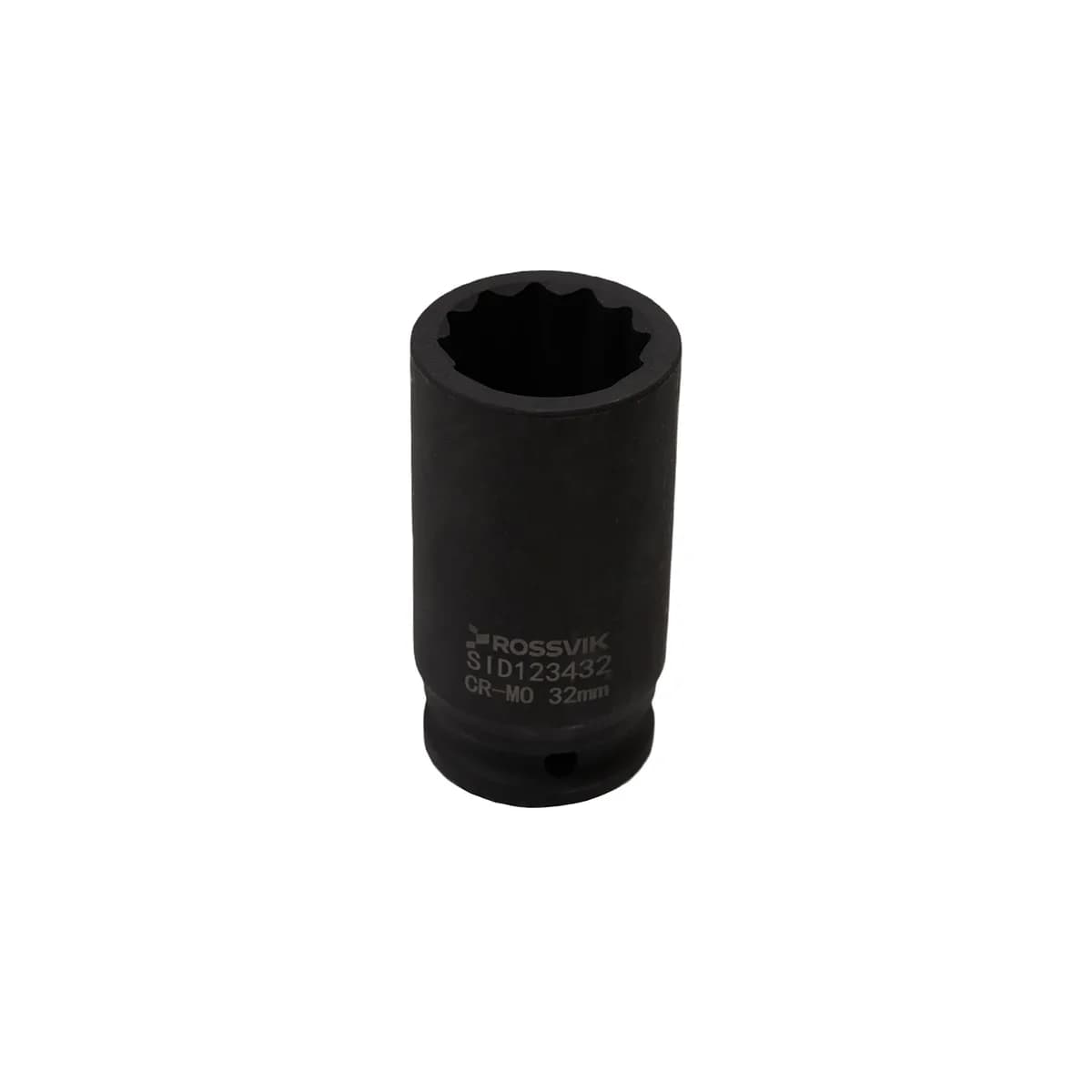 SID123432 Головка торцевая ударная глубокая 12-гранная ROSSVIK 3/4", 32мм