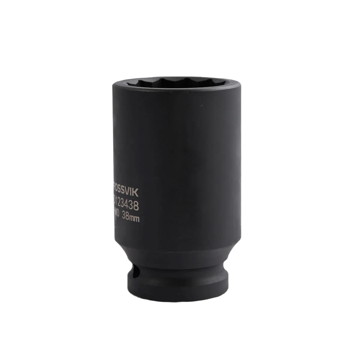 SID123438 Головка торцевая ударная глубокая 12-гранная ROSSVIK 3/4", 38мм