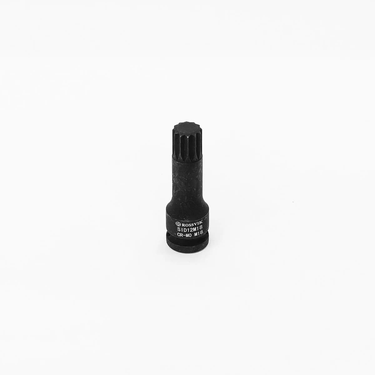 SID12M18 Головка торцевая ударная ROSSVIK, 1/2", Spline M18, L-78мм