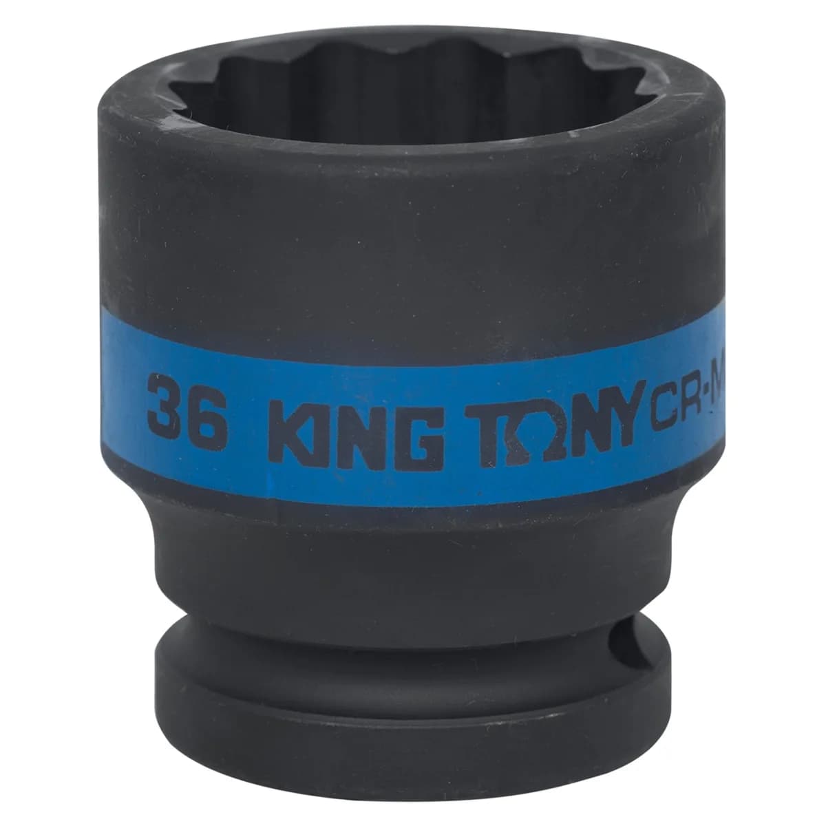 Головка торцевая ударная двенадцатигранная 3/4", 36 мм KING TONY 653036M