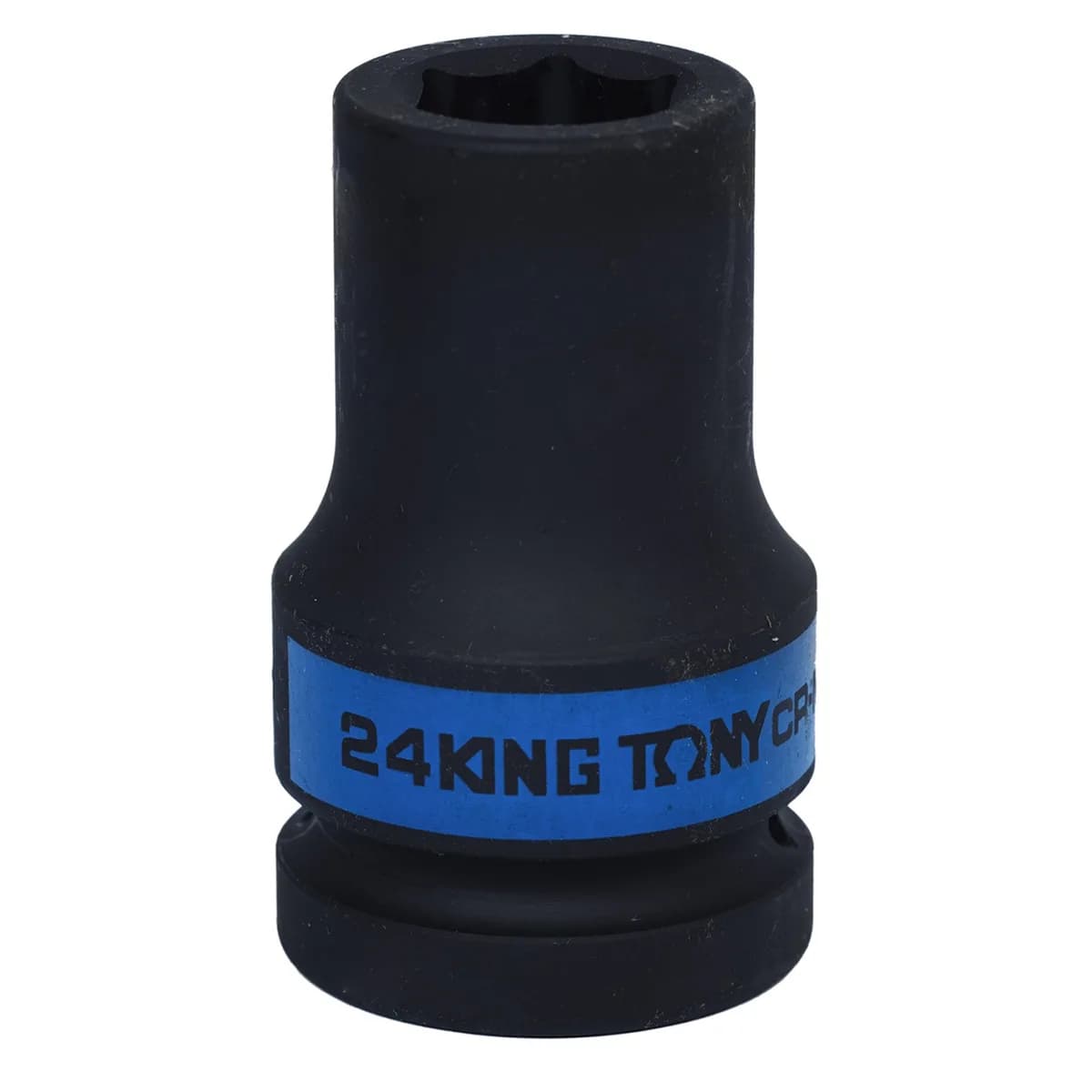 Головка торцевая ударная глубокая шестигранная 1", 24 мм KING TONY 843524M