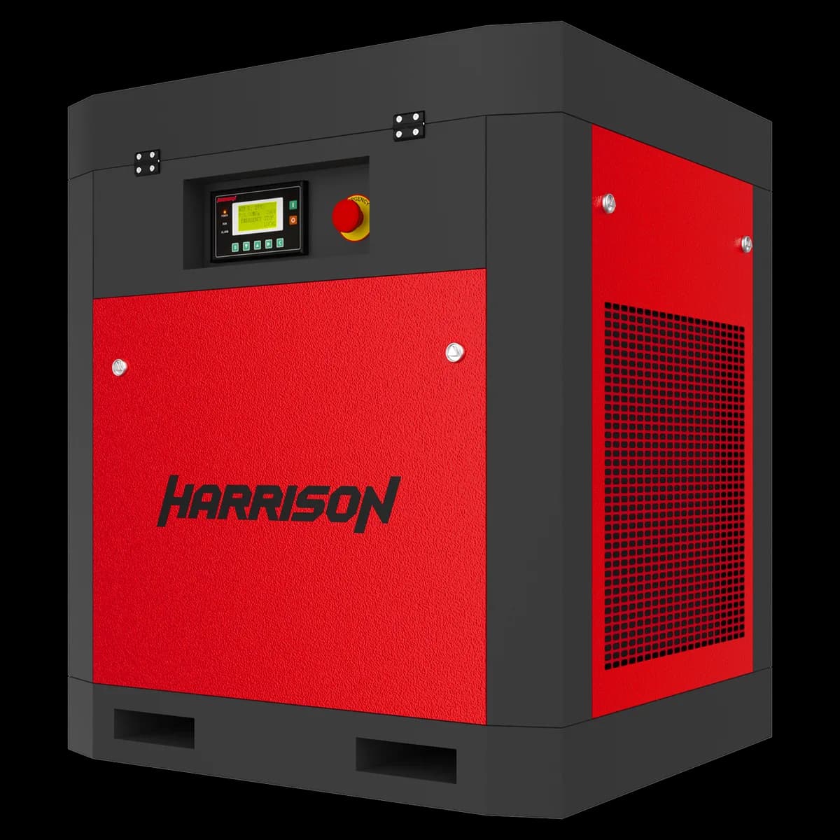 HRS-942100 Винтовой компрессор с ременным приводом Harrison: 2100 л/мин, 10 бар, 15 кВт