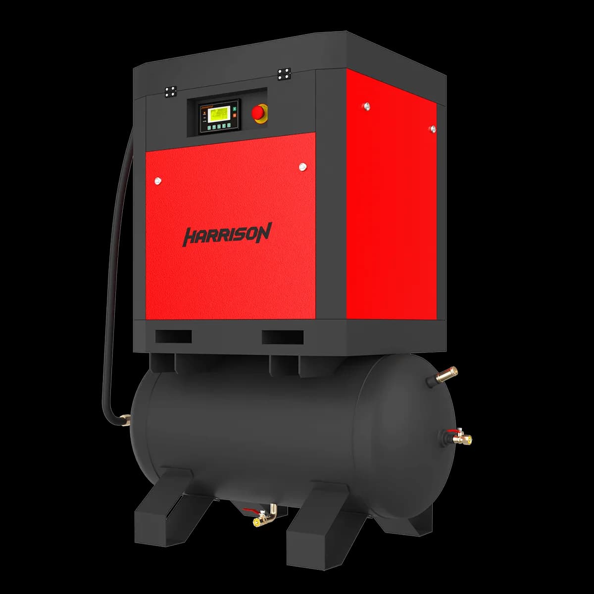 HRS-942600T5 Винтовой компрессор с ресивером Harrison: 2600 л/мин; 10 бар; 18,5 кВт