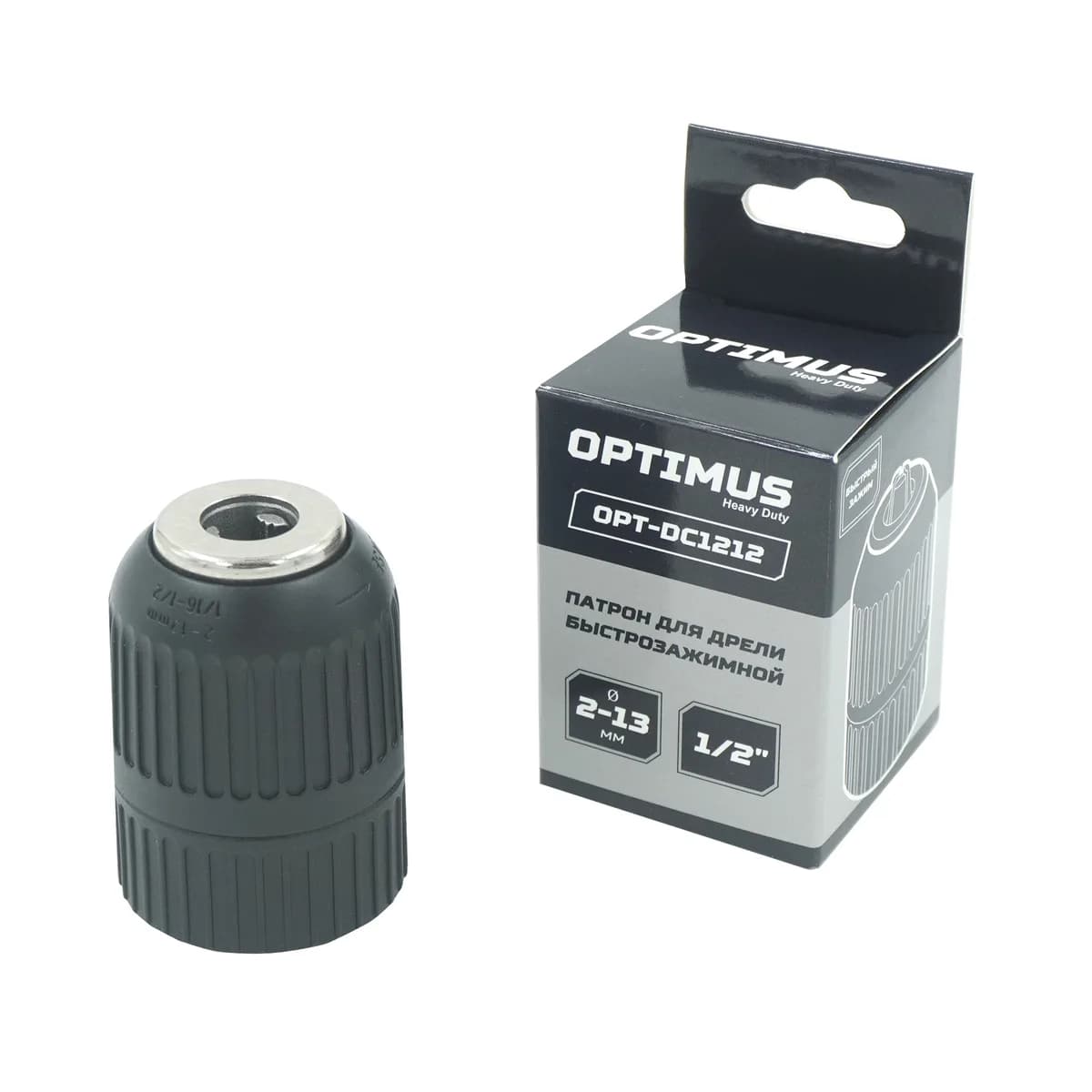 OPT-DC1212 Патрон быстрозажимной 1/2", 2-13 мм