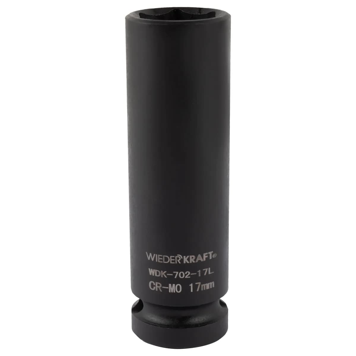 WDK-702-17L Головка торцевая ударная глубокая тонкостенная 1/2", 6 граней, 17 мм
