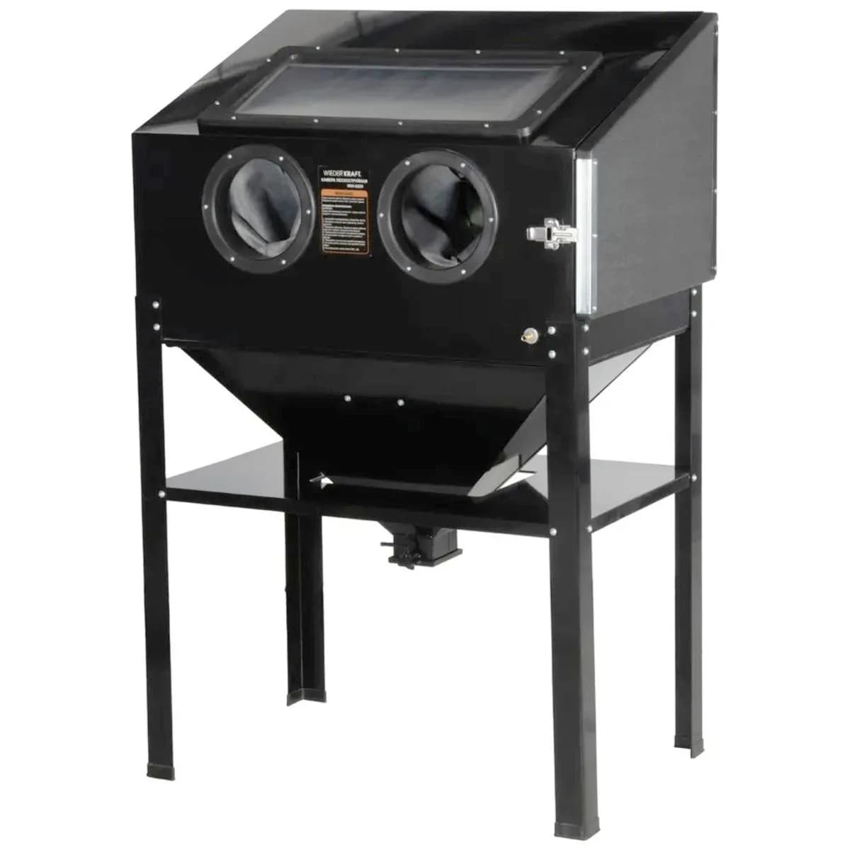 WDK-83220D Камера пескоструйная 220л в комплекте с абразивом WDK-DR03 WDK-DR05 WDK-KR6