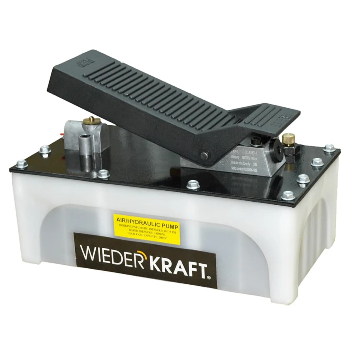 WDK-85100  Пневмогидравлический насос, объем масла 1.7 л, 700 бар