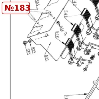Клапан педали WDK-709222