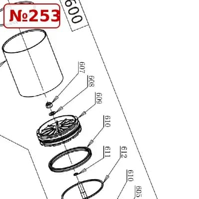 Пневматика WDK-709722-1_609