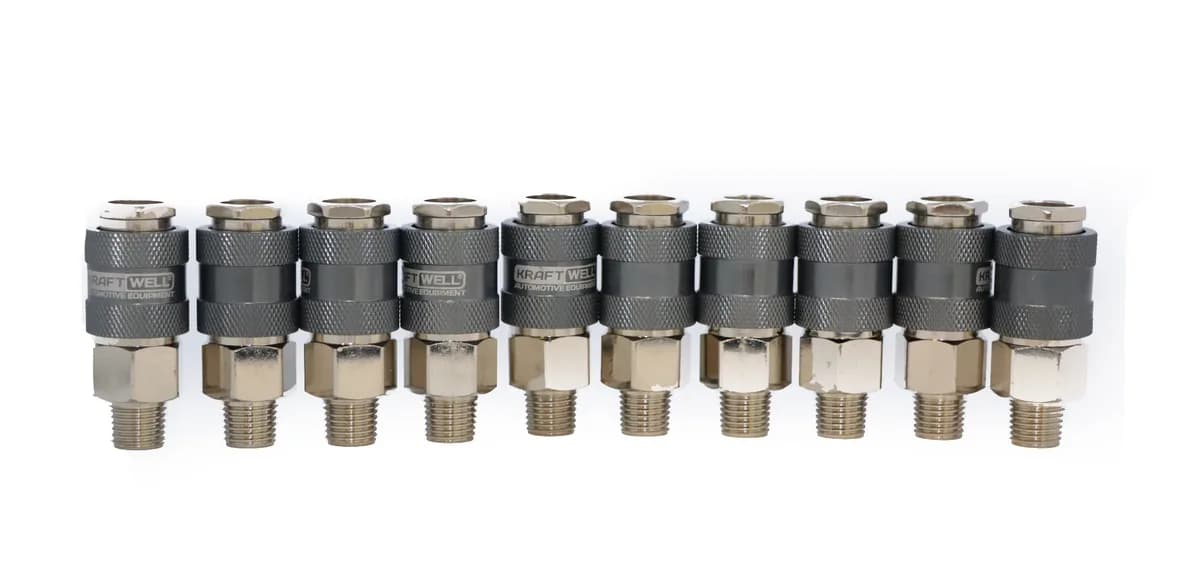 KraftWell KRW-QC14FM-10 БРС "мама", резьба M1/4", 10 шт