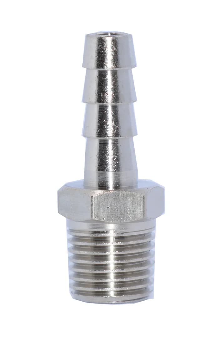 KraftWell KRW-TF814M Фитинг "елочка" 8 мм - M1/4", 1 шт