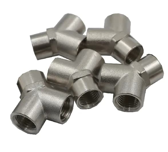 KraftWell KRW-TY14F3-5 Тройник Y-образный F1/4"-F1/4"-F1/4", 5 шт