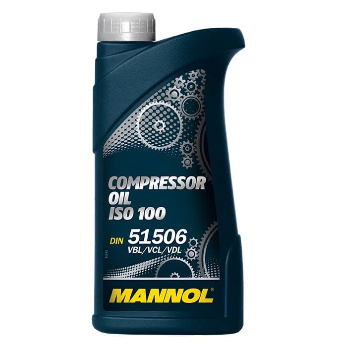 Минеральное масло для воздушных компрессоров MANNOL 2902 COMPRESSOR OIL ISO 100, 1 л MN2902-1